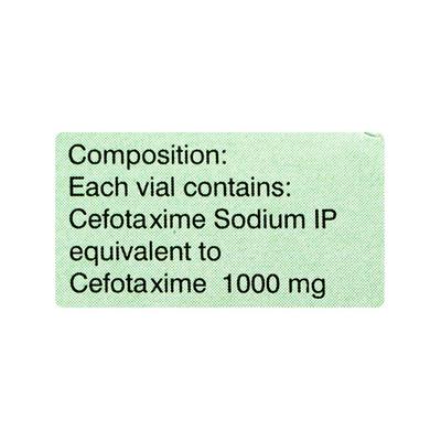 Cefantral 1gm Injection 1's - Bacterial Infections-Cep