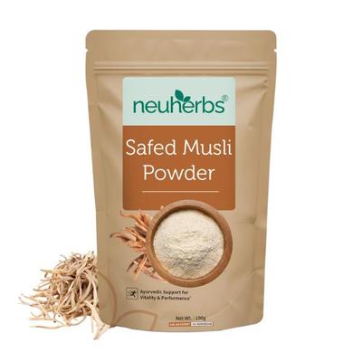 Neuherbs Organic Safed Musli Powder 100 gm - Sexual Care