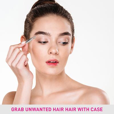 Vega Tweezer - Slant Tip, Silver, (VC2TW-03) 2's - Tweezers