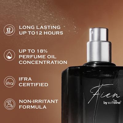 Mcaffeine Fien 007 Perfume For Men- Oriental Oud EDP, 12 Hrs Long Lasting, Scent For All Occasion 100 ml - Men Perfumes (Edt/Edp)