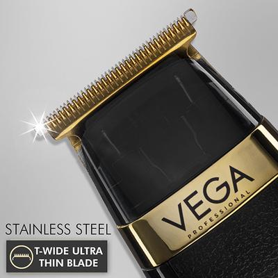 VEGA Professional Pro Fine Hair Trimmer for Salon and Home Use with 300 Mins Runtime, (VPMHT-05) 1's - Trimmers