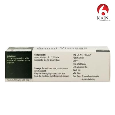 Bjain Ammi Visnaga Cream 30 gm - Personal Care(Homeopathy)
