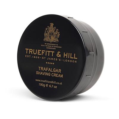 Truefitt and Hill Trafalgar Royal Shave Cream Bowl Essential Grooming Collection For Men Suitable For Normal and Dry Skin Types 190 gm - Shaving Creams