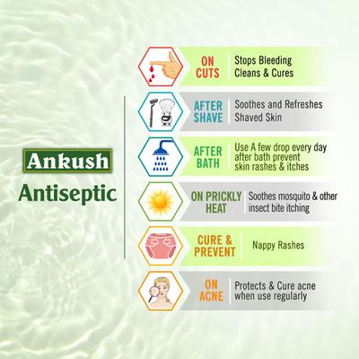 Keya Seth Medicure Ankush Antiseptic Liquid 550 ml - Others