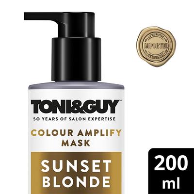 Toni&Guy Color Amplify hair Mask - Sunset blonde 200 ml - Hair Masks & Packs