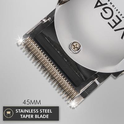 VEGA Professional Pro Power Hair Clipper for Salon and Home Use with Attachment Guide Combs VPMHC-02 1's - Hair Dryers