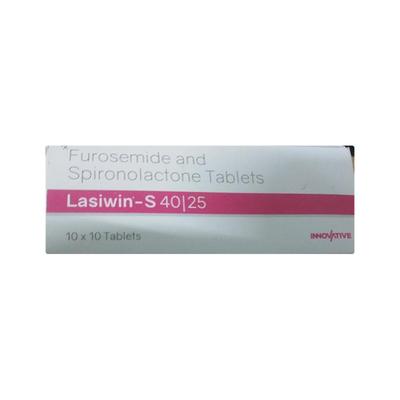 LASIWIN S 40/25 Tablet 10's - Hypertension-Diu