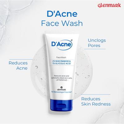 D Acne Soft Face Wash 100gm - Face Wash & Cleansers