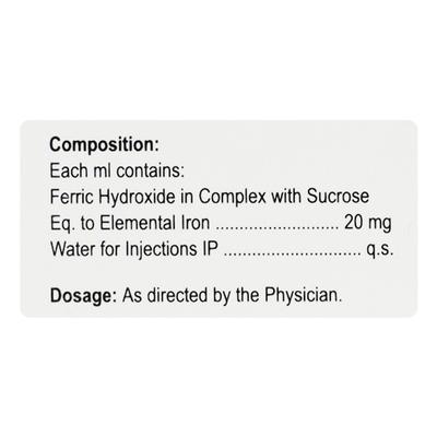 FEROSE IV Injection 10ml - Iron Supplement/Anaemia-Vma