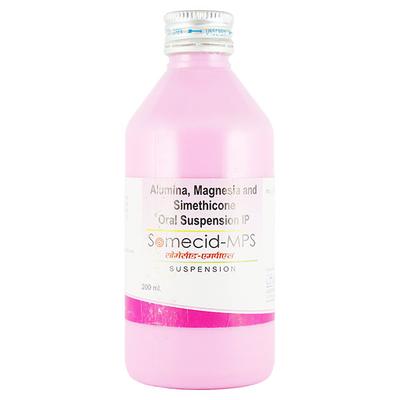 SOMECID MPS Oral Suspension 200ml - Ulcer/Reflux/Flatulence-Aaa