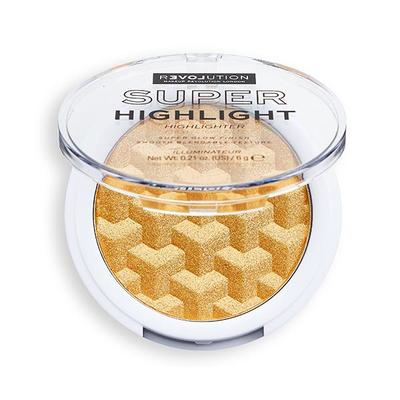 Makeup Revolution Super Highlight Gold 6 gm - Highlighters & Illuminators