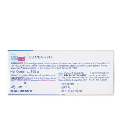 SEBAMED BABY CLEANSING BAR 100gm - Baby Soap