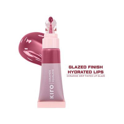 Kiro Ceramide Drip Tinted Lip Glaze Acaiberry Mousse (Mauve) 13 gm - Lip Balms