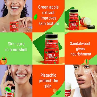 GONUTS By Bewakoof Pista La Vista Hydrating Cream 100 gm - Day Cream