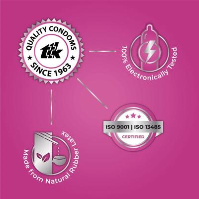 Skore Condoms 1500+ Dots with Extra Lubrication & Vanilla Scented 10's - Plain/Flavoured Condoms