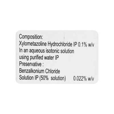 Xylomist 0.1% Nasal Drops 10ml - Nasal Congestion-Nas
