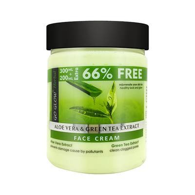 Berina Go Glow By Berina Aloevera & Tea Tree Extract Face Cream 500 ml - Skin-Treatment