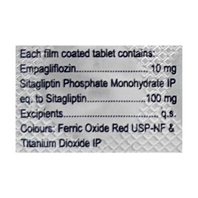 EMPANEO S 10 Tablet 10's - Diabetes-Ant