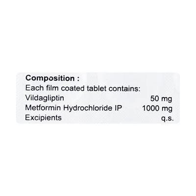 VILDANEX M FORTE Tablet 15's - Diabetes-Ant