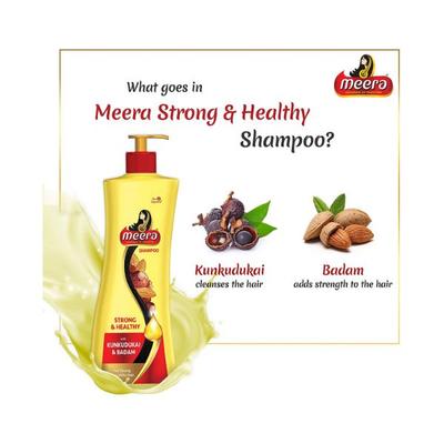 Meera Hairfall Care Shampoo Btl 340 ml - Shampoos