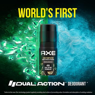 Axe Dark Temptation Long Lasting Deodorant Bodyspray For Men 150 ml - Men Deodorants/Roll-Ons