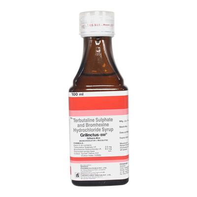 Grilinctus BM Syrup 100ml - Asthma/COPD-Ast