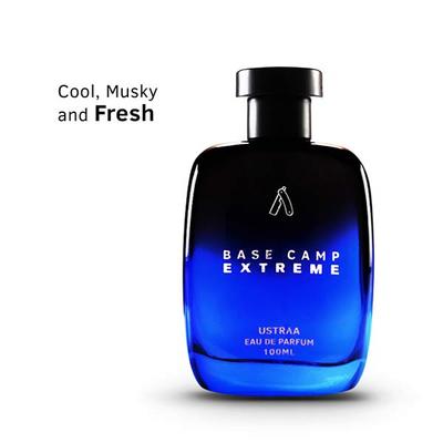 Ustraa Eau De Parfum for Men - Base Camp Extreme 100 ml - Men Perfumes (Edt/Edp)