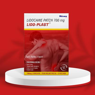 LIDO PLAST 700mg Patch 1's - Anaesthesia - Local-Ana