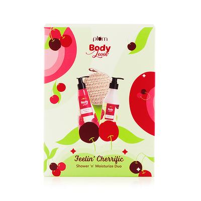 Plum BodyLovin Feelin Cherrific Shower n Moisture Duo 480 ml - Shower Gels & Body Wash
