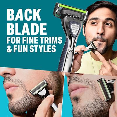 Bombay Shaving Company Sensi Flo 6 Razor for Men, Shaving Razor for Men 100 g - Razors & Cartridges