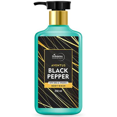 Stbotanica Aventus Black Pepper Body Wash - With Shea & Vitamin E 250 ml - Shower Gels & Body Wash