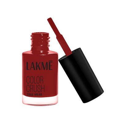 Lakme True Wear Color Crush Nail Polish, Long Lasting & Vibrant Nail Paint, 102, 6ml - Nail Polish