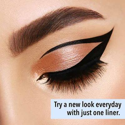 Blue Heaven Intense Easy Sketch Extreme Black Eyeliner 24Hr Stay Flexi Tip 1ml - Eyeliners