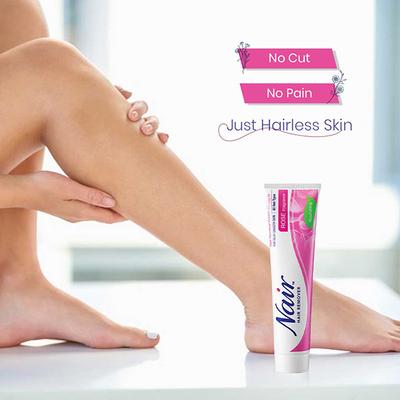 Nair Legs & Body Hair Removal Cream - Rose 110 gm - Shaving & Hair Removal