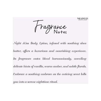 The Love Co. Night Kiss Body Lotion - Daily Skin Moisture for Men and Women 295 ml - Creams/Oils/Lotions