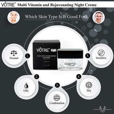 Votre Multi Vitamin & Rejuvenating Night Creme 50 gm - Face Moisturizers