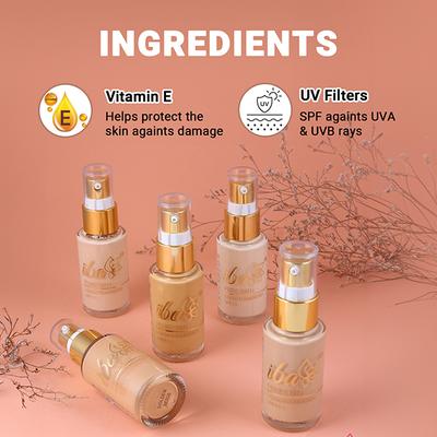 Iba Pure Skin Liquid Foundation SPF 15 01 Ivory Fair 30ml - Foundation