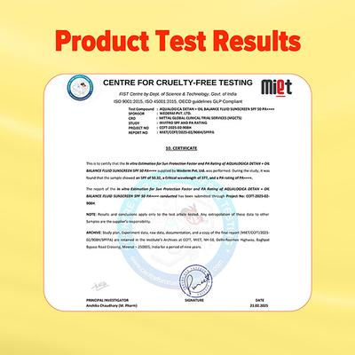 Aqualogica Detan+ Oil Balance Fluid Sunscreen 50 gm - Body Sunscreen