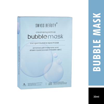 Swiss Beauty Cleansing Active Bubble Mask 30 ml - Masks & Peels