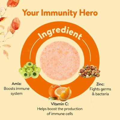 LifeZen Tuskca Natural Immunity Booster Vitamin C 1000 mg Tablet - Orange 20's - Vitamin C