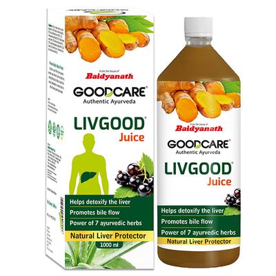 Goodcare Livgood Natural Liver Protector Juice 1000 ml - Personal Care (Ayush)