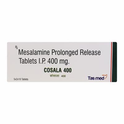 COSALA 400mg Tablet 10's - Ulcerative Colitis/Bowel Inflammatory Disease-GIT