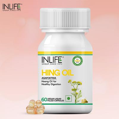 INLIFE Hing Oil Veg Capsule 60's - Digestive Health