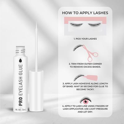 Swiss Beauty Pro Eyelash Glue - (White) 5 ml - Eyelashes