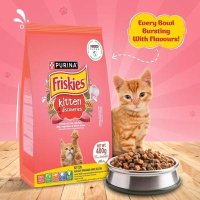 Nestle Purina Friskies Kitten Discoveries Cat Food 400 g - Petfood