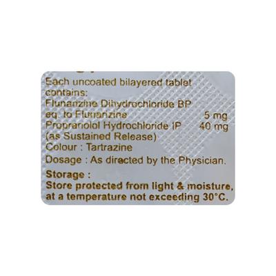 Migiplex 5mg Tablet 10'S - Migraine