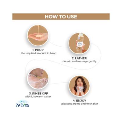 St. Ives Soothing Body Wash - Oatmeal & Shea Butter 650 ml - Shower Gels & Body Wash