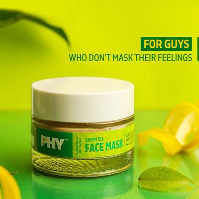 Phy Green Tea Face Mask 60 gm - Masks & Peels