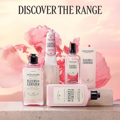 L'Occitane Cherry Blossom Bath Soap 50 gm - Shower Gels & Body Wash