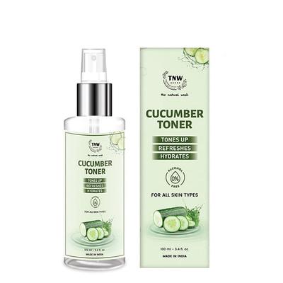 Tnw The Natural Wash Cucumber Toner for Skin Alcohol Free for all Skin Types 100ml - Toners